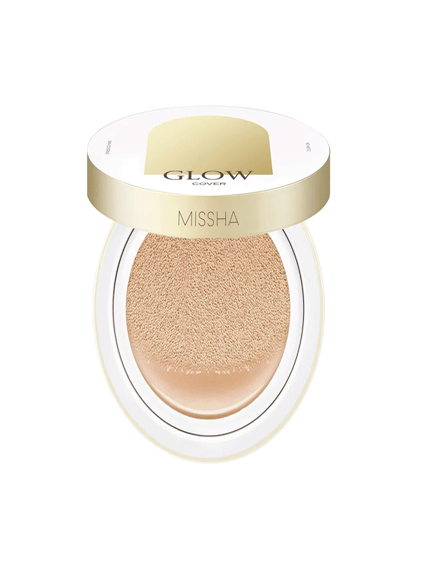 MISSHA Glow Cushion (N°23 Sand) Découvrez notre fond de teint coussin pour une couvrance longue durée qui paraît légère et offre une finition naturelle et éclatante, semblable à la peau. Ce produit 2-en-1 combine le maquillage et les soins de la peau en une seule formule ! Il camoufle les imperfections et les décolorations, uniformise le teint, protège des dommages du soleil, hydrate la peau et facilite les retouches en déplacement. Obtenez une peau éclatante qui dure toute la journée. Formulé avec la poudre MATAgramTM qui affine la peau pour une couvrance et un éclat lisses et durables.